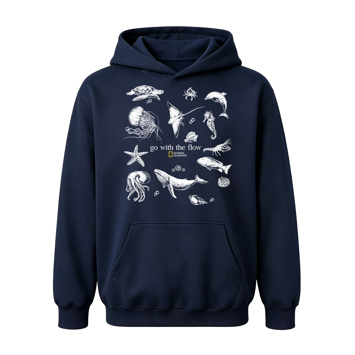 Go with the flow  Oversized T-shirt