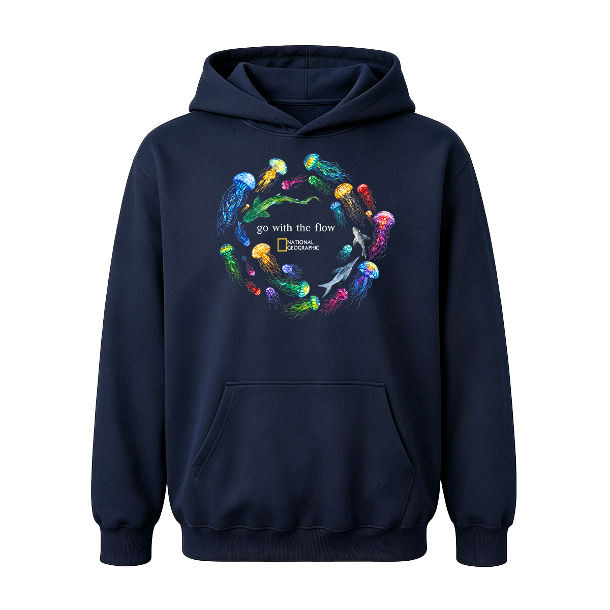 Marine Animals 'Go With The Flow Oversized T-shirt