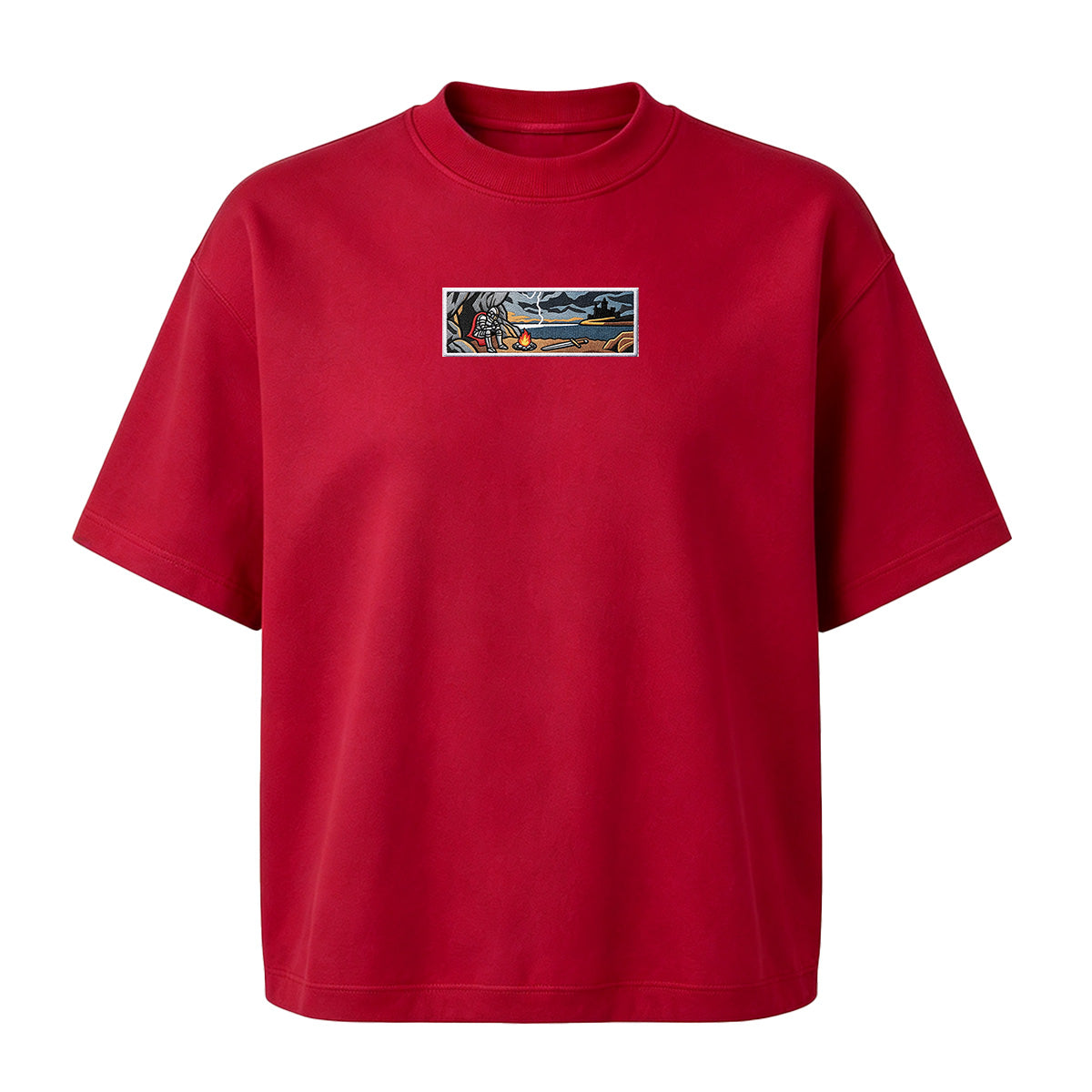 Embroidered Dark Fantay T-shirt