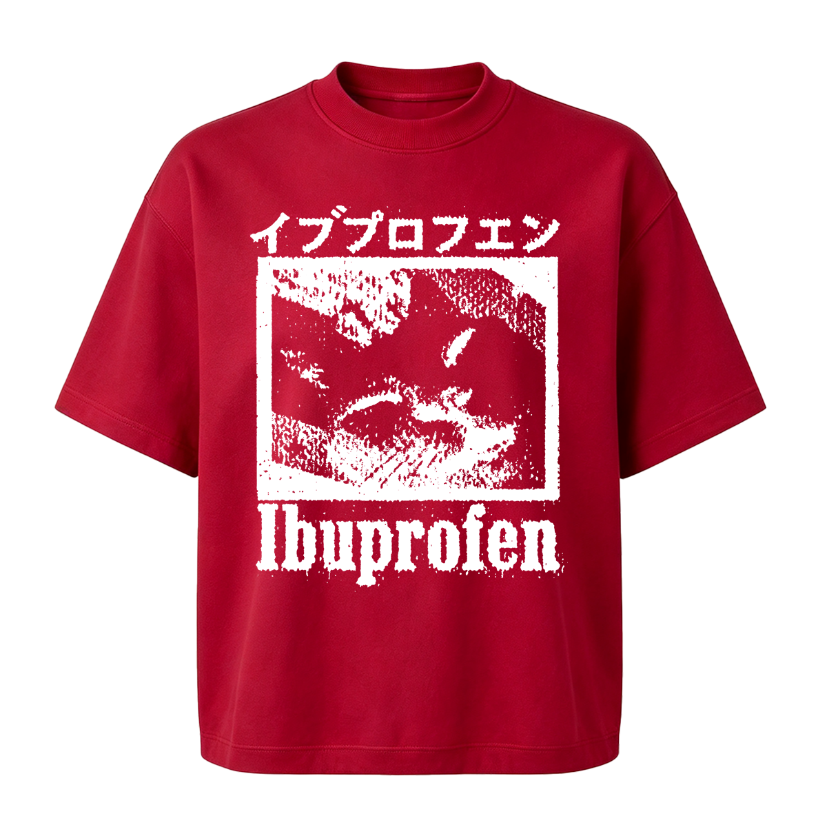 Cat Ibuprofen Oversized T-shirt