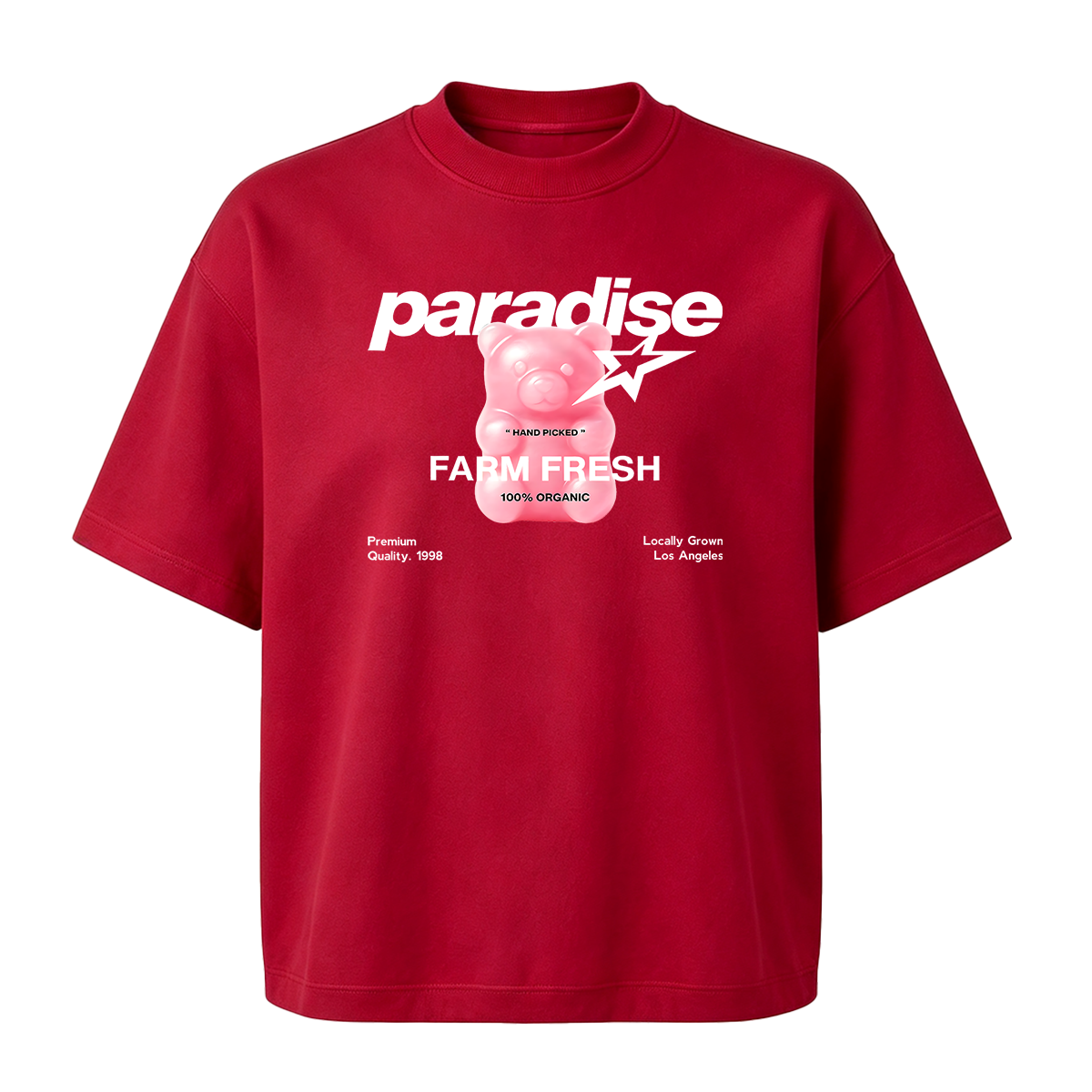 Pink Bear Oversized T-shirt