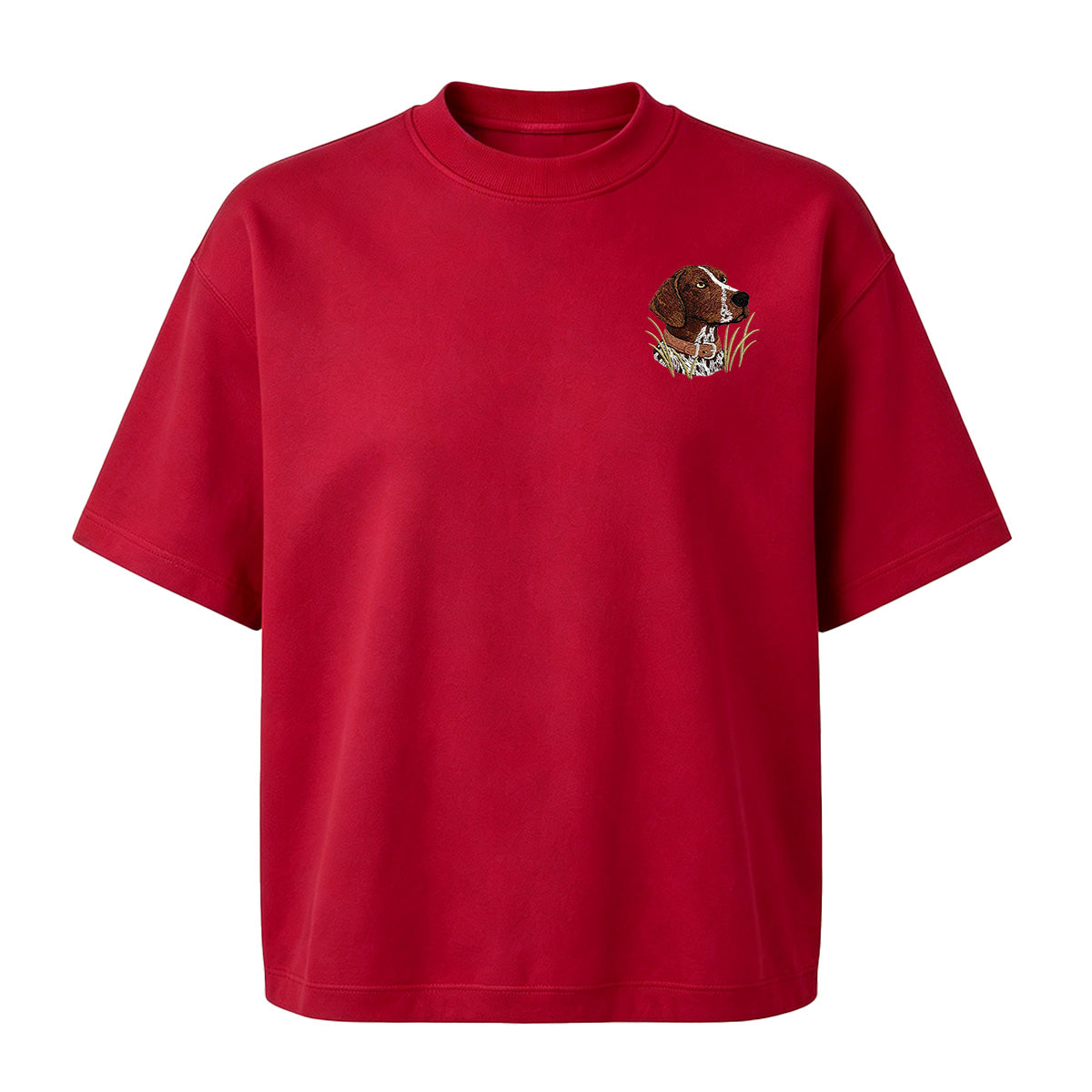 Embroidered German Shorthaired Pointer T-shirt