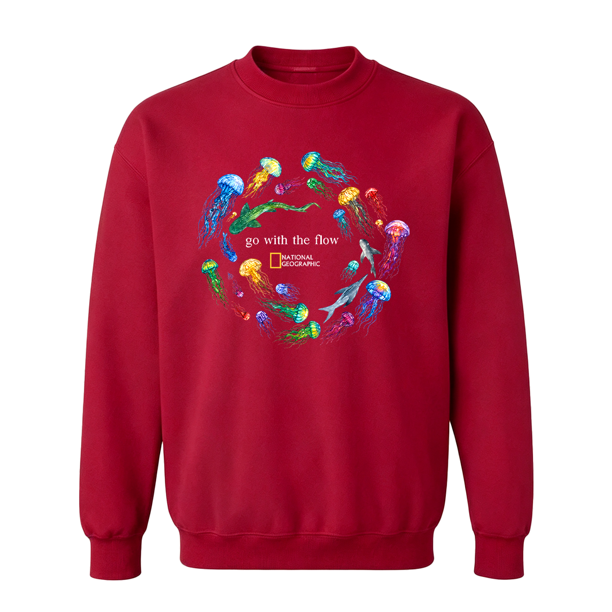 Marine Animals 'Go With The Flow Oversized T-shirt
