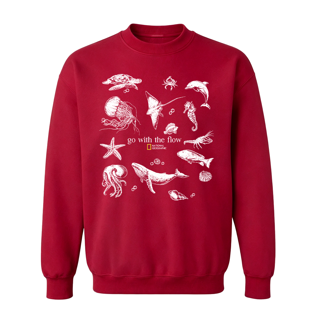 Go with the flow  Oversized T-shirt