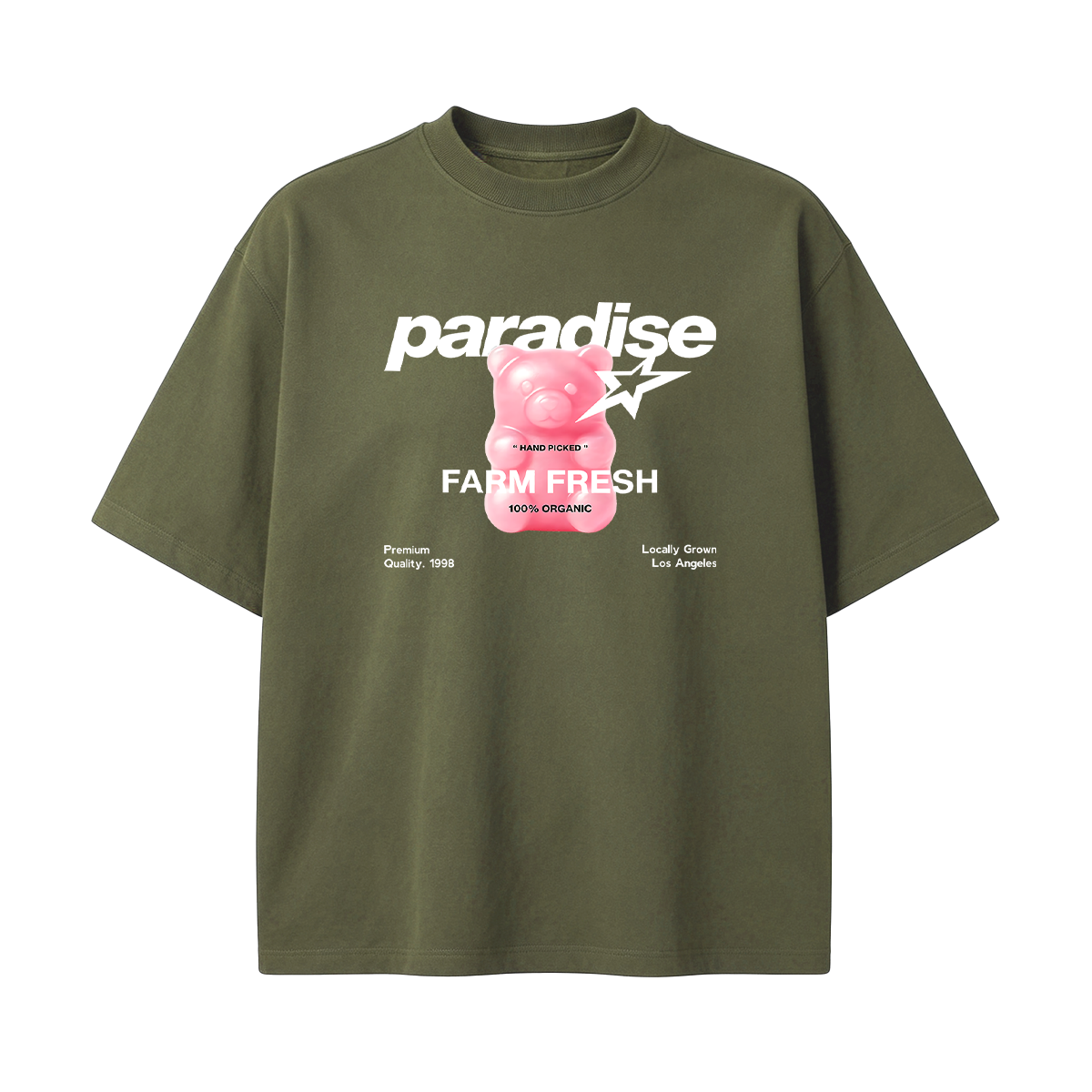 Pink Bear Oversized T-shirt