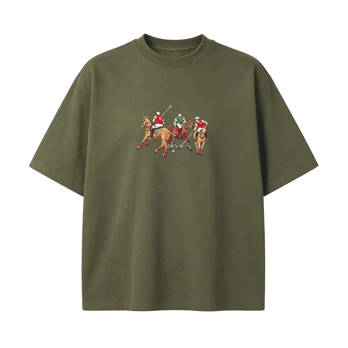 Embroidered POLO T-shirt