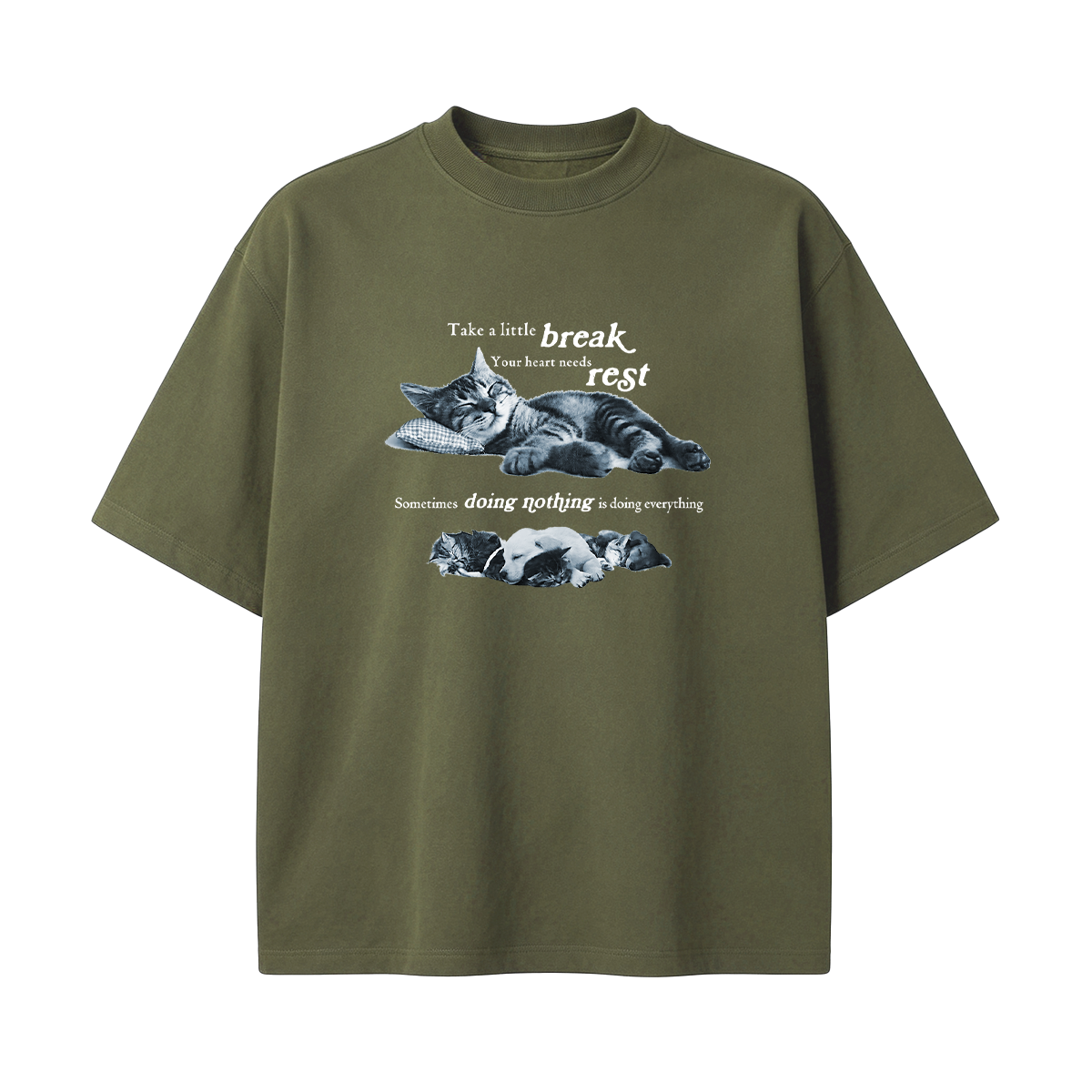 Sleepy Cat T-shirt