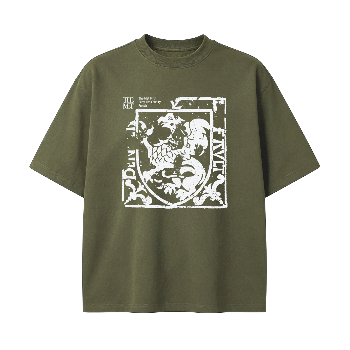 Tile with Griffin Oversized T-shirt
