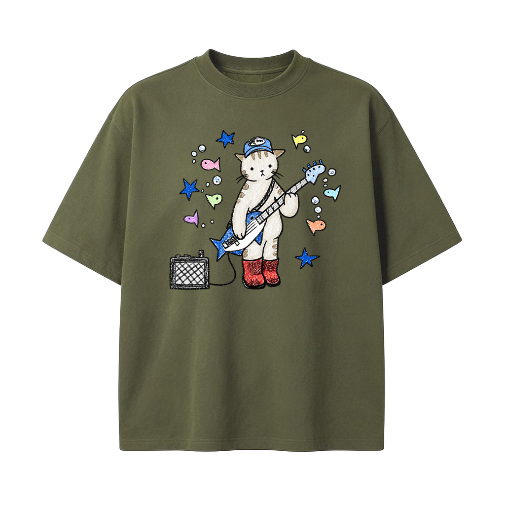 Camiseta Regular Performance do Rock T-shirt