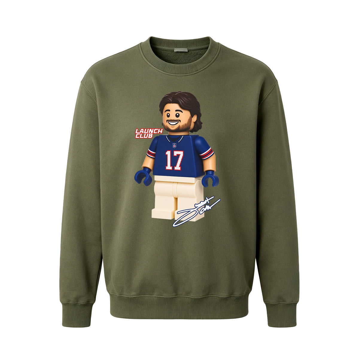 Josh Allen Uncle Sam  Oversized T-shirt
