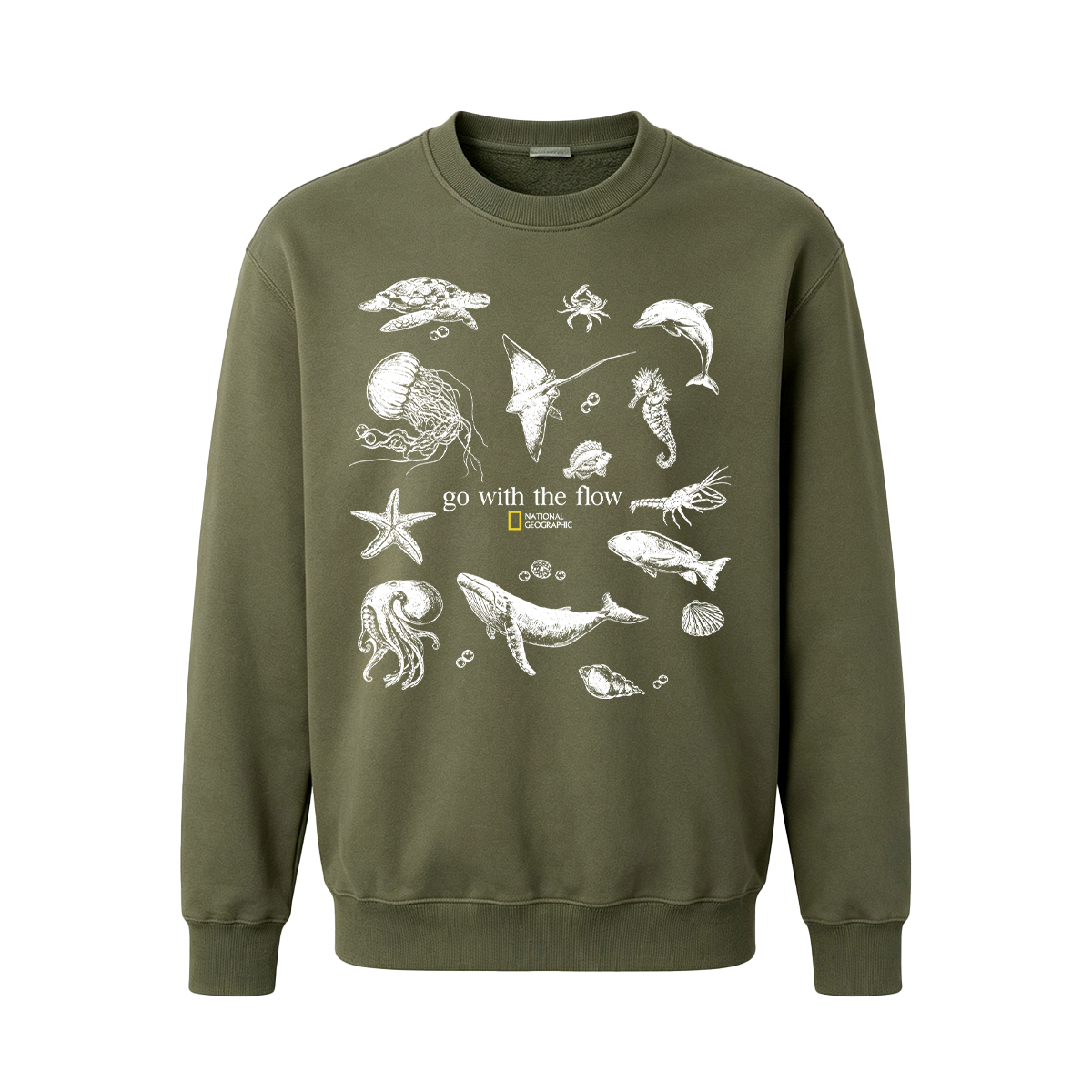 Go with the flow  Oversized T-shirt
