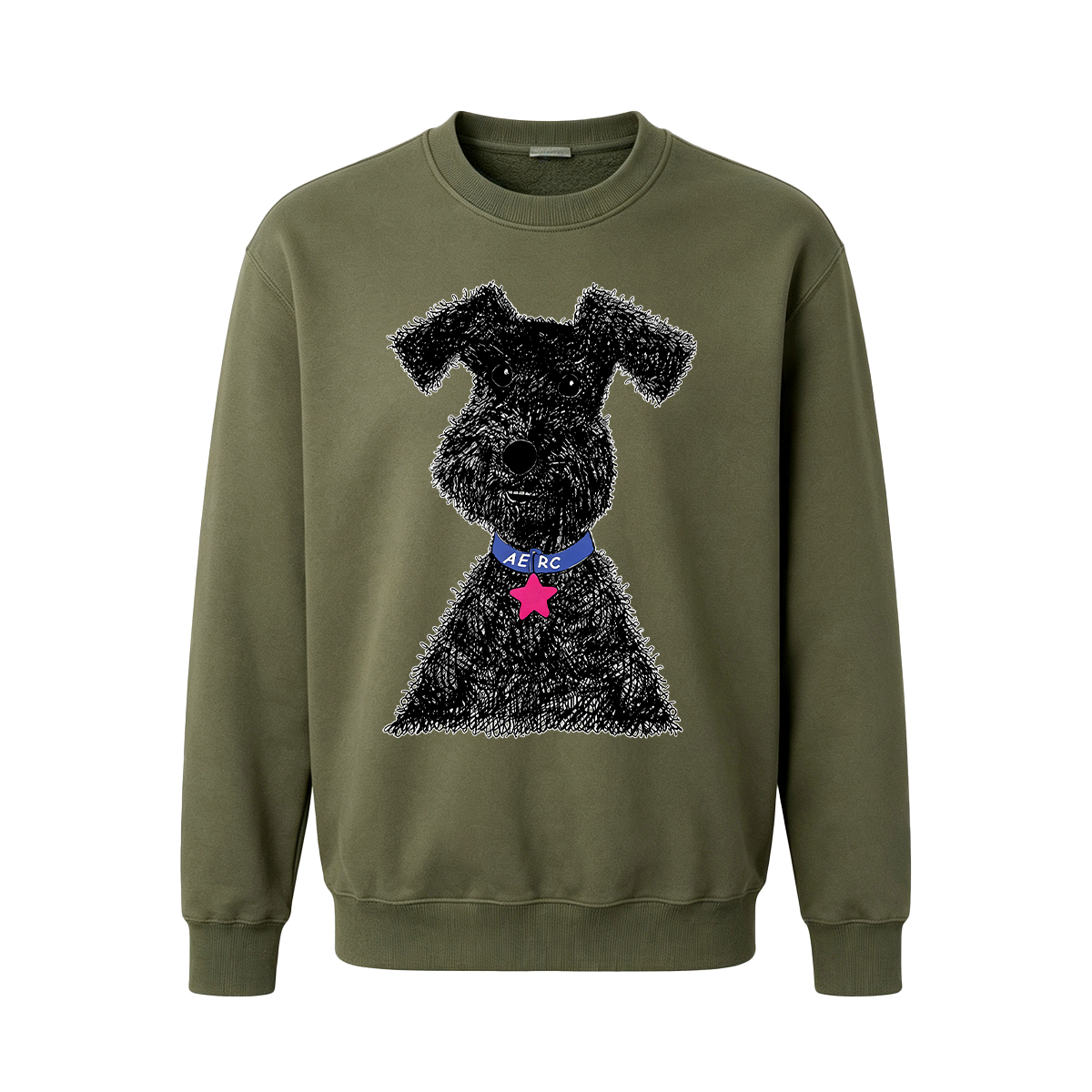 Aelfric Eden Cartoon Dog Oversized T-shirt