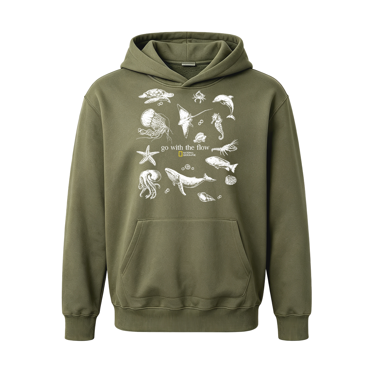 Go with the flow  Oversized T-shirt