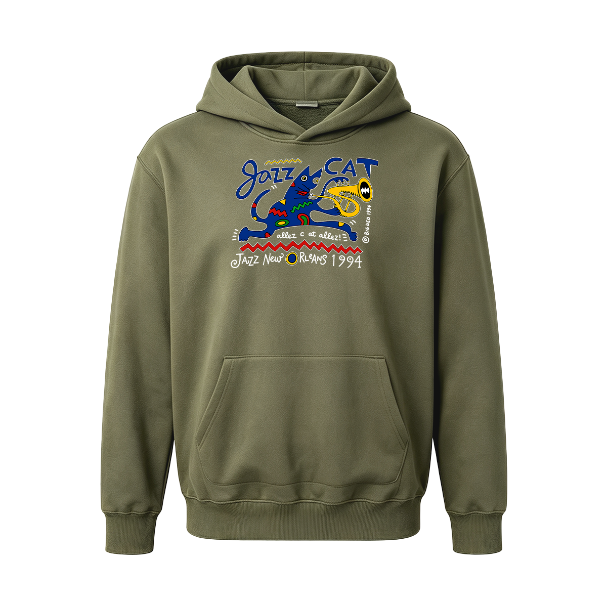 Jazz Cat Oversized T-shirt