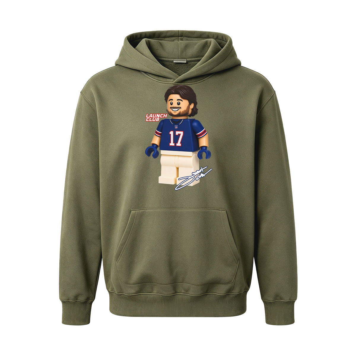 Josh Allen Uncle Sam  Oversized T-shirt