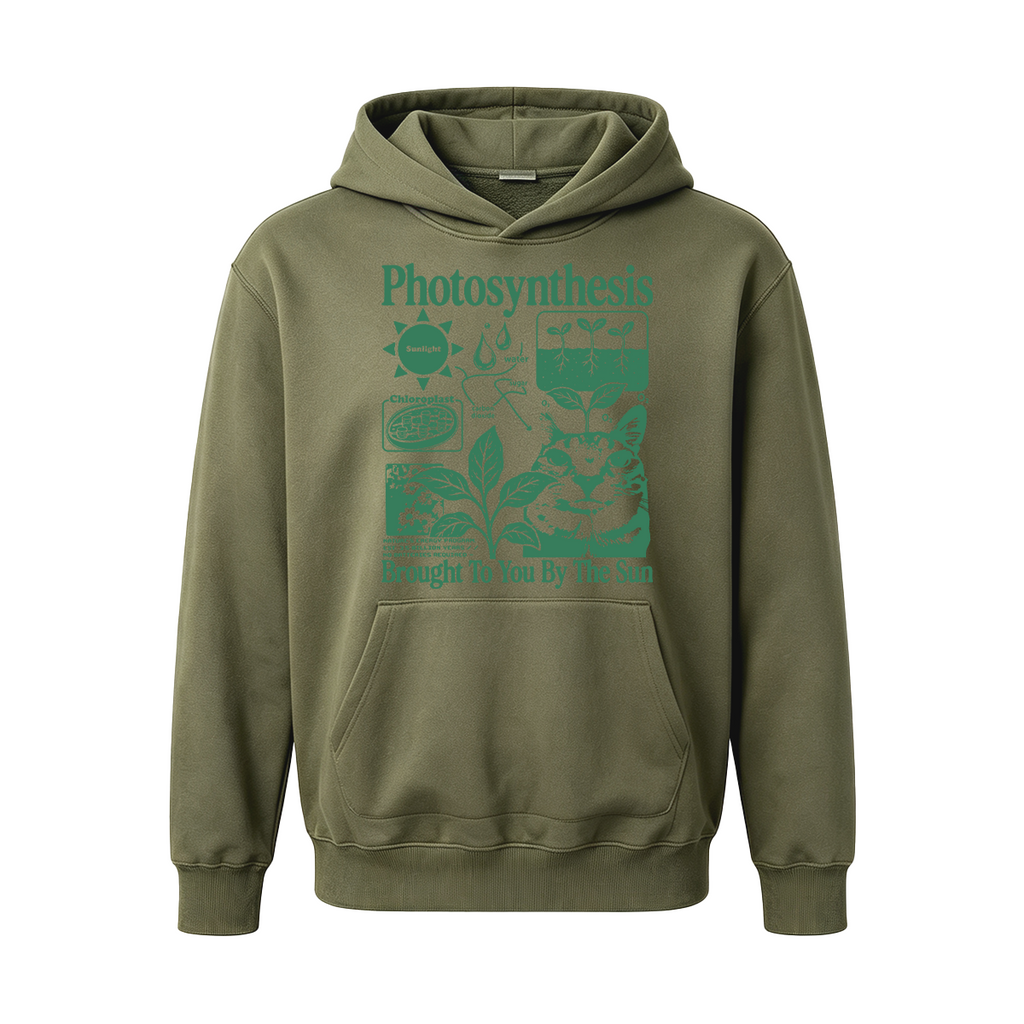 Photosynthesis Cat Oversized T-shirt