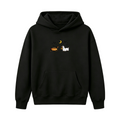 Embroidered Halloween Black and Brown & Brown Dachshunds Spooky Season  Hoodie