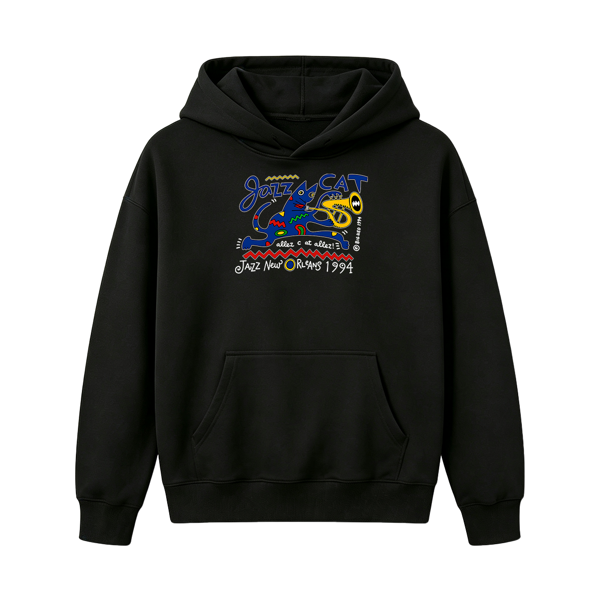 Jazz Cat Oversized T-shirt