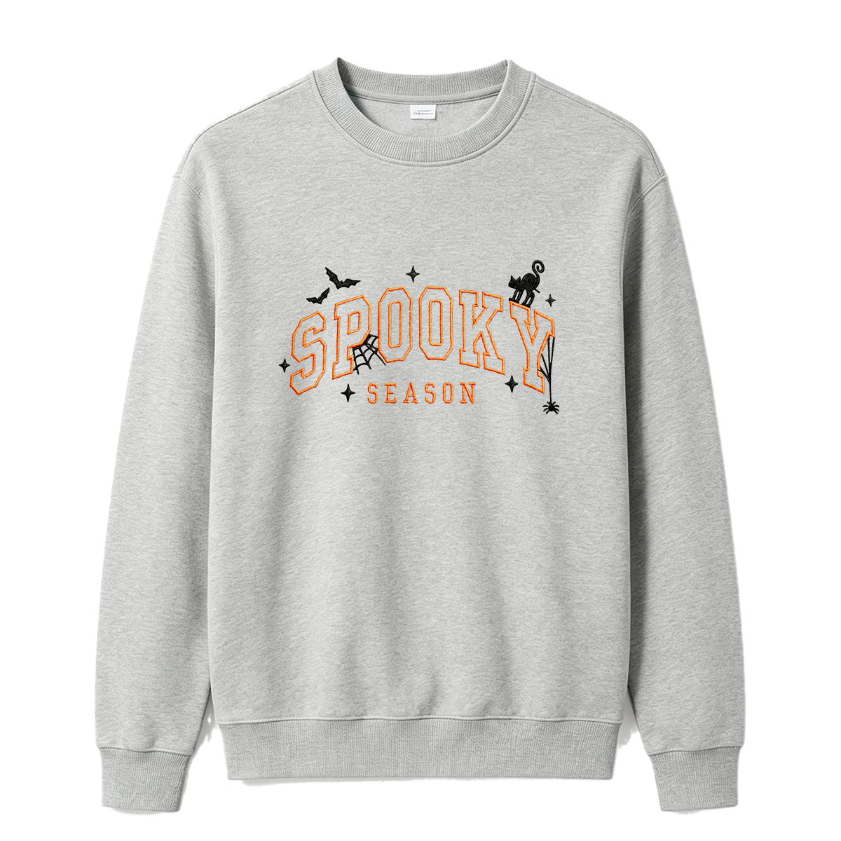 Spooky season embroidered Halloween Sweatshirt
