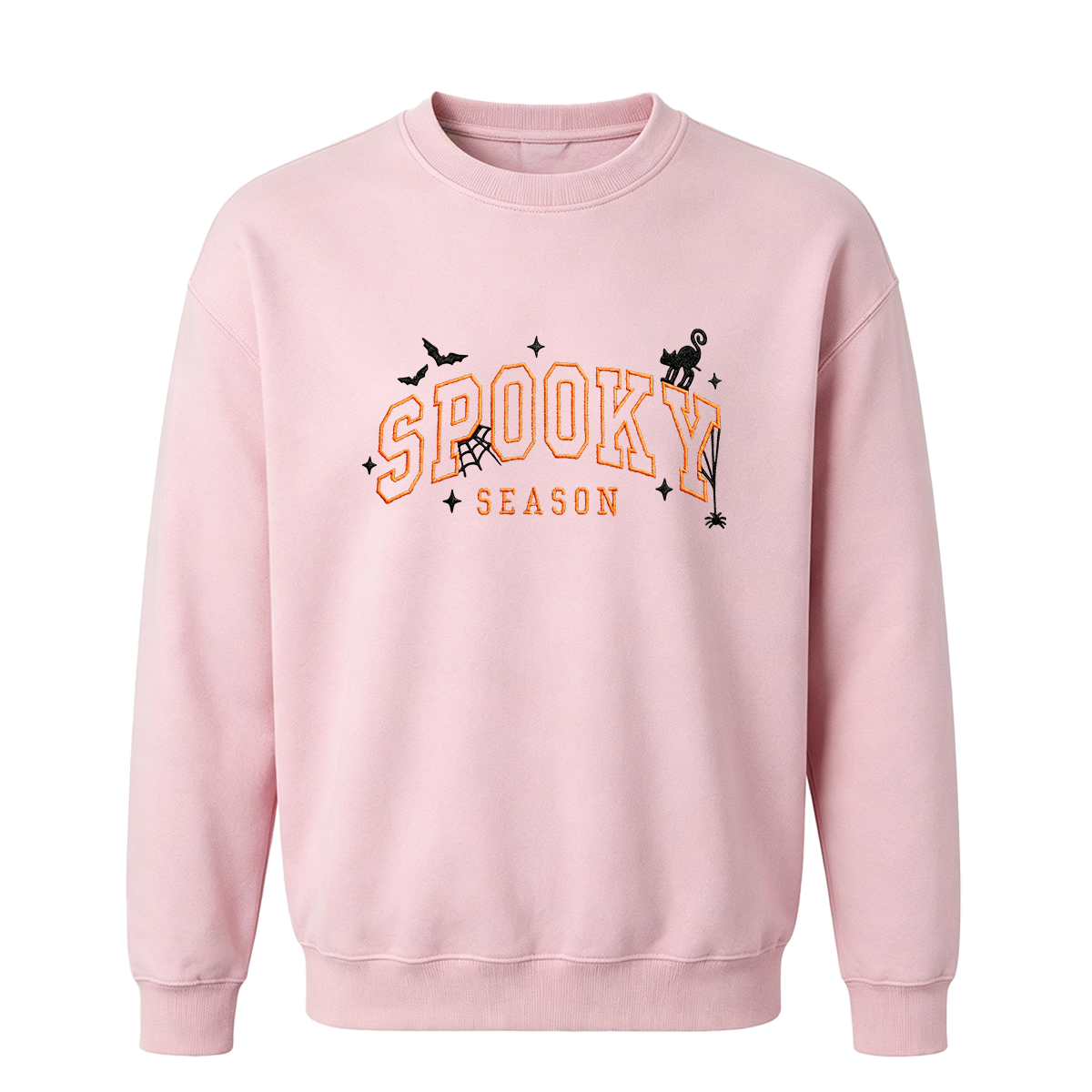 Spooky season embroidered Halloween Sweatshirt