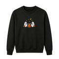 Camping Ghosts Embroidered Halloween Sweatshirt