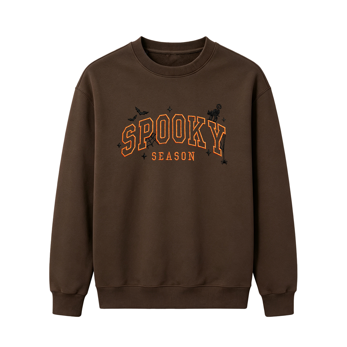 Spooky season embroidered Halloween Sweatshirt