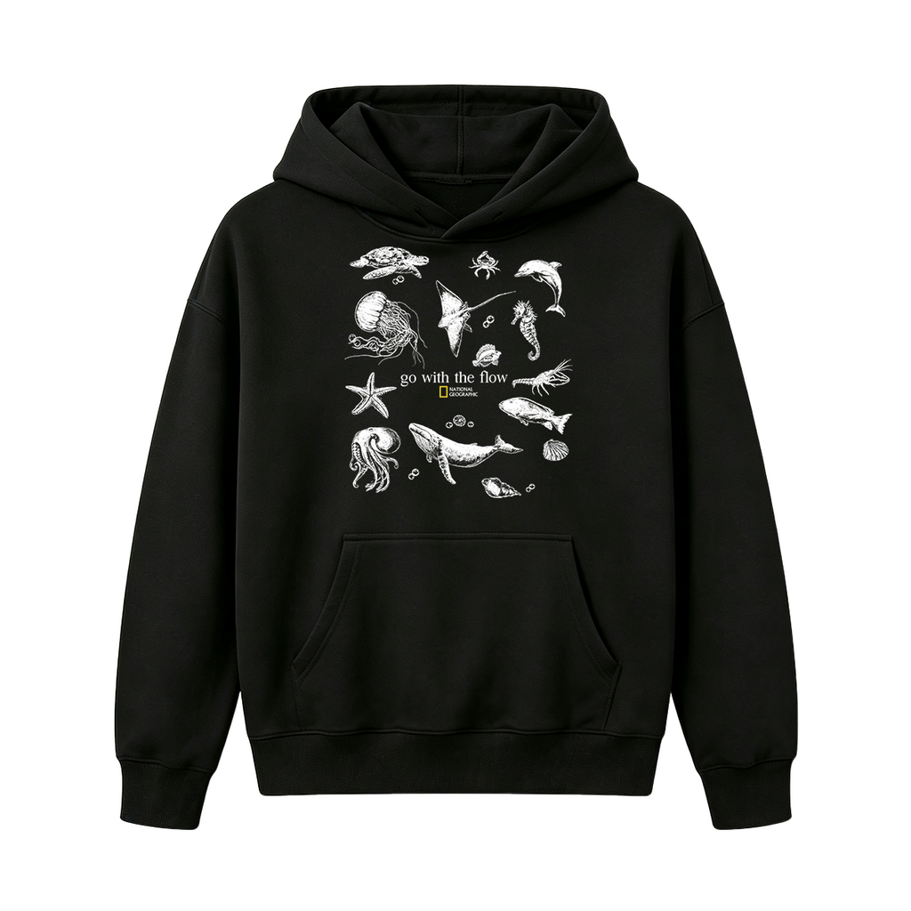 Go with the flow  Oversized T-shirt