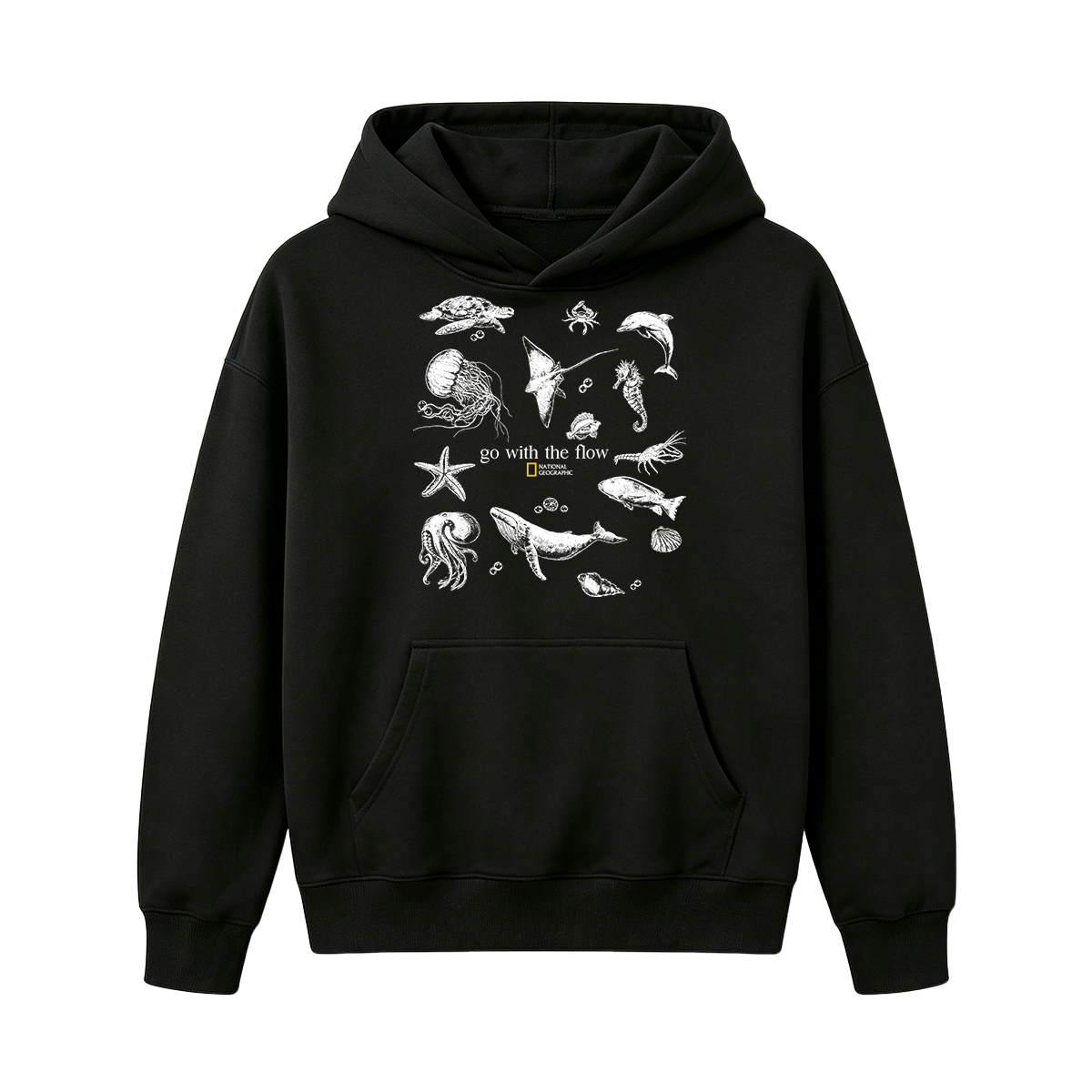 Go with the flow  Oversized T-shirt