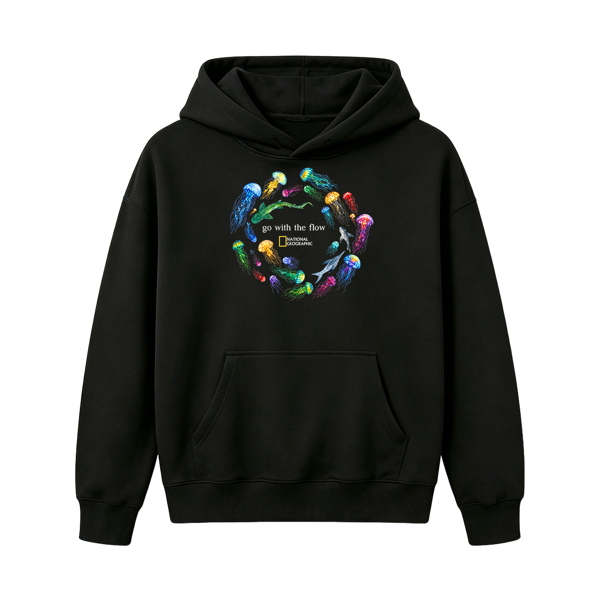 Marine Animals 'Go With The Flow Oversized T-shirt