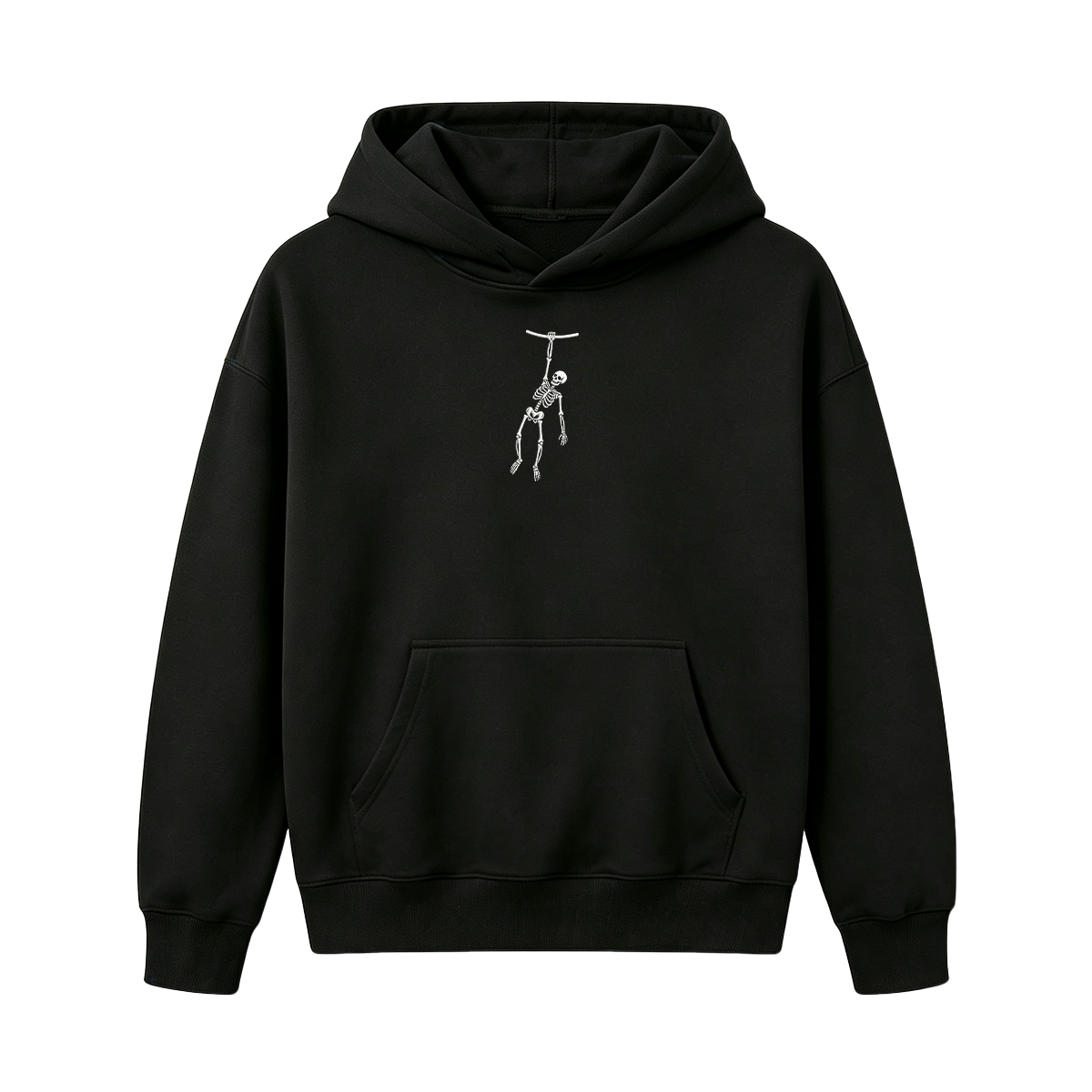 Spooky Season Skeleton Embroidered Halloween Hoodie