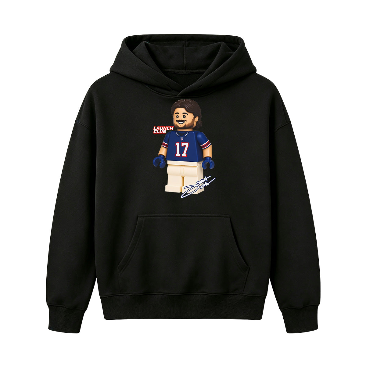 Josh Allen Uncle Sam  Oversized T-shirt