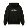 Embroidered Halloween Coquette Pumpkins Hoodie