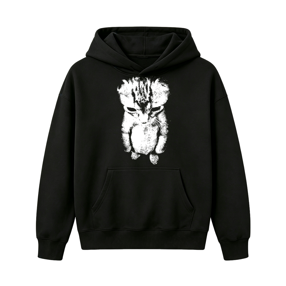 Cat Vintage Oversized T-shirt