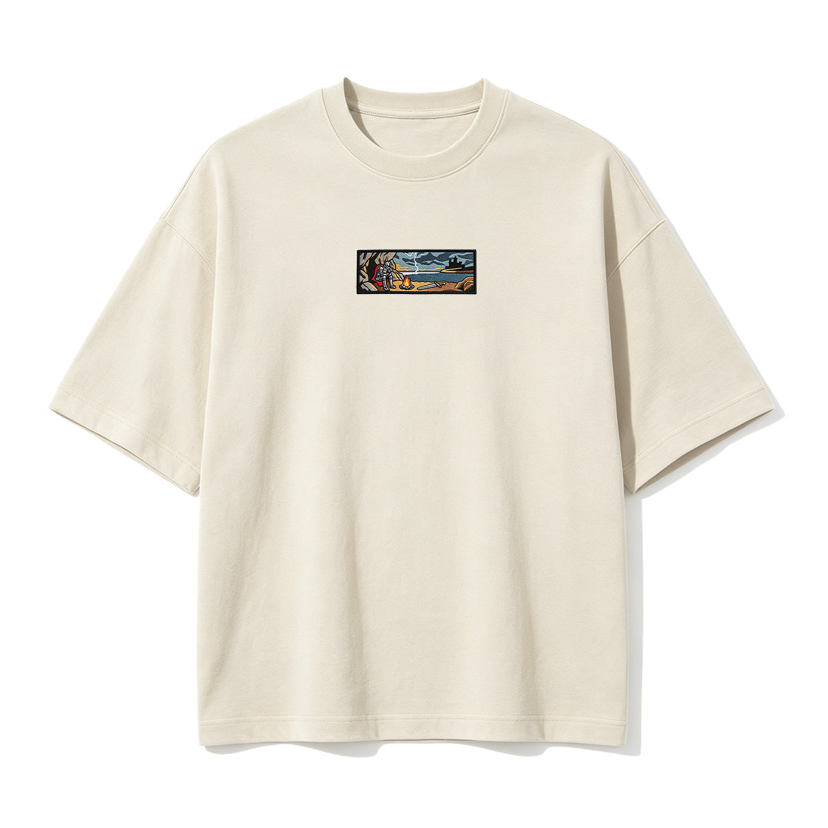 Embroidered Dark Fantay T-shirt