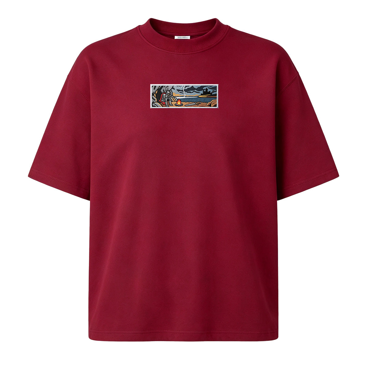 Embroidered Dark Fantay T-shirt