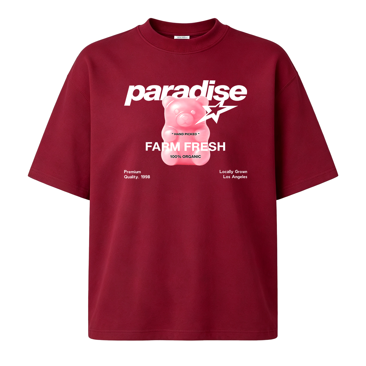 Pink Bear Oversized T-shirt