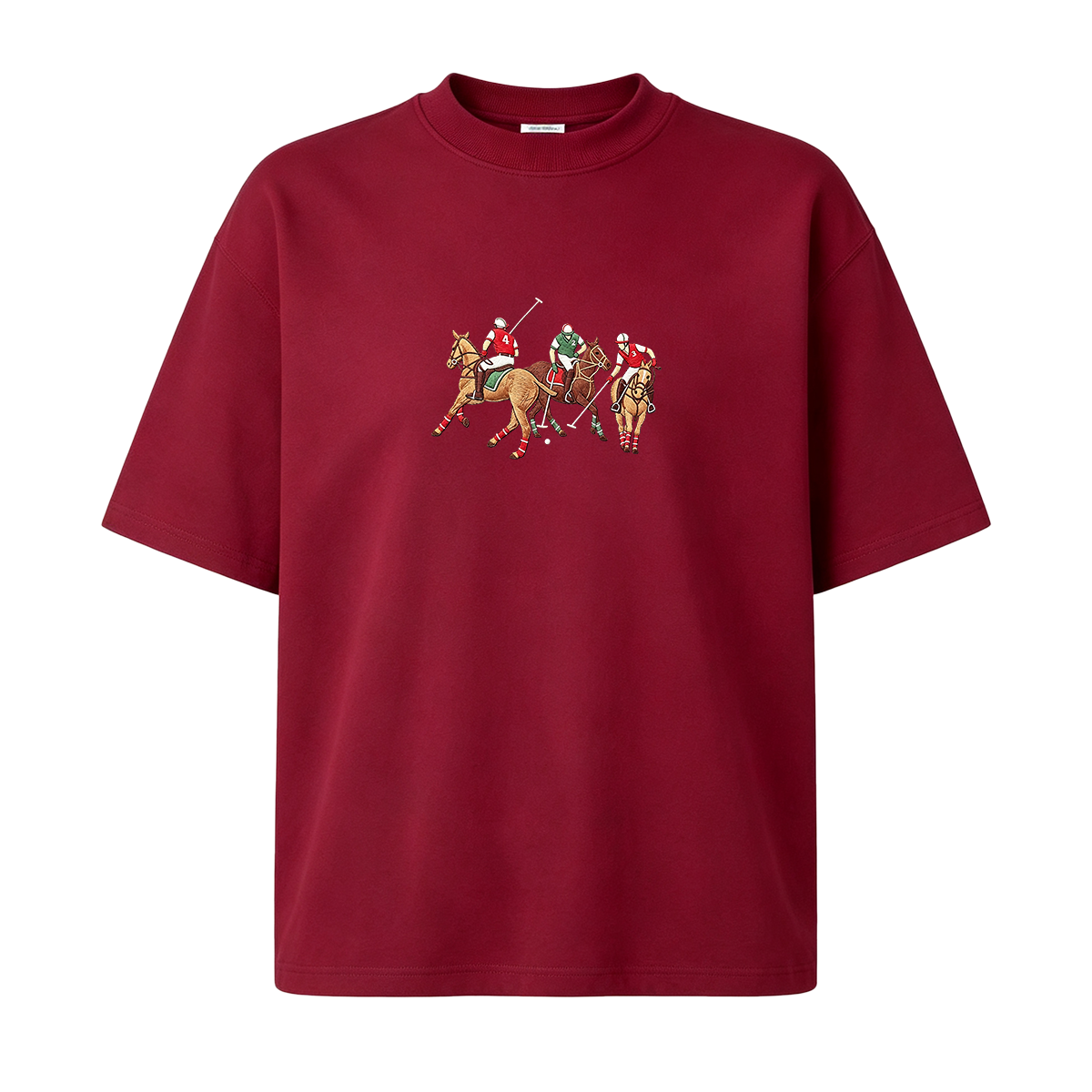 Embroidered POLO T-shirt