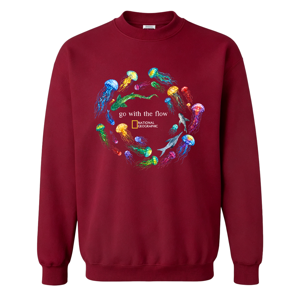 Marine Animals 'Go With The Flow Oversized T-shirt