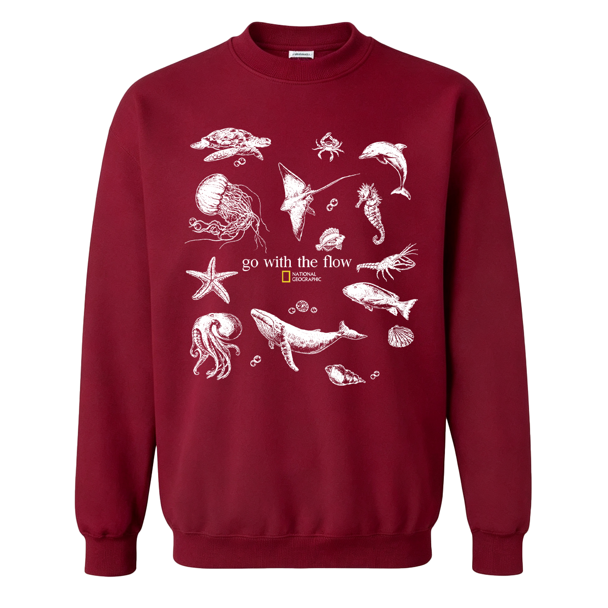 Go with the flow  Oversized T-shirt