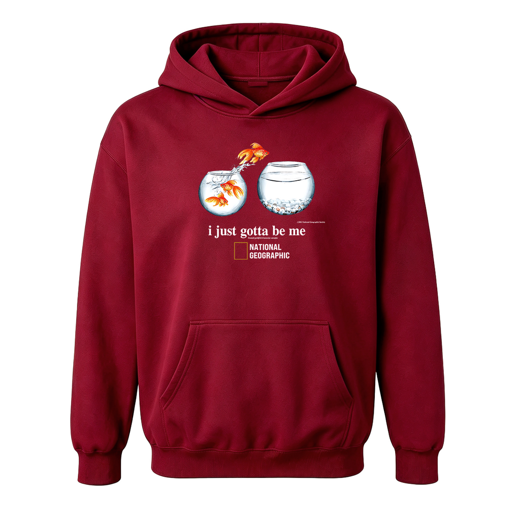 I Just Gotta Be Me Flying Goldfish Oversized T-shirt