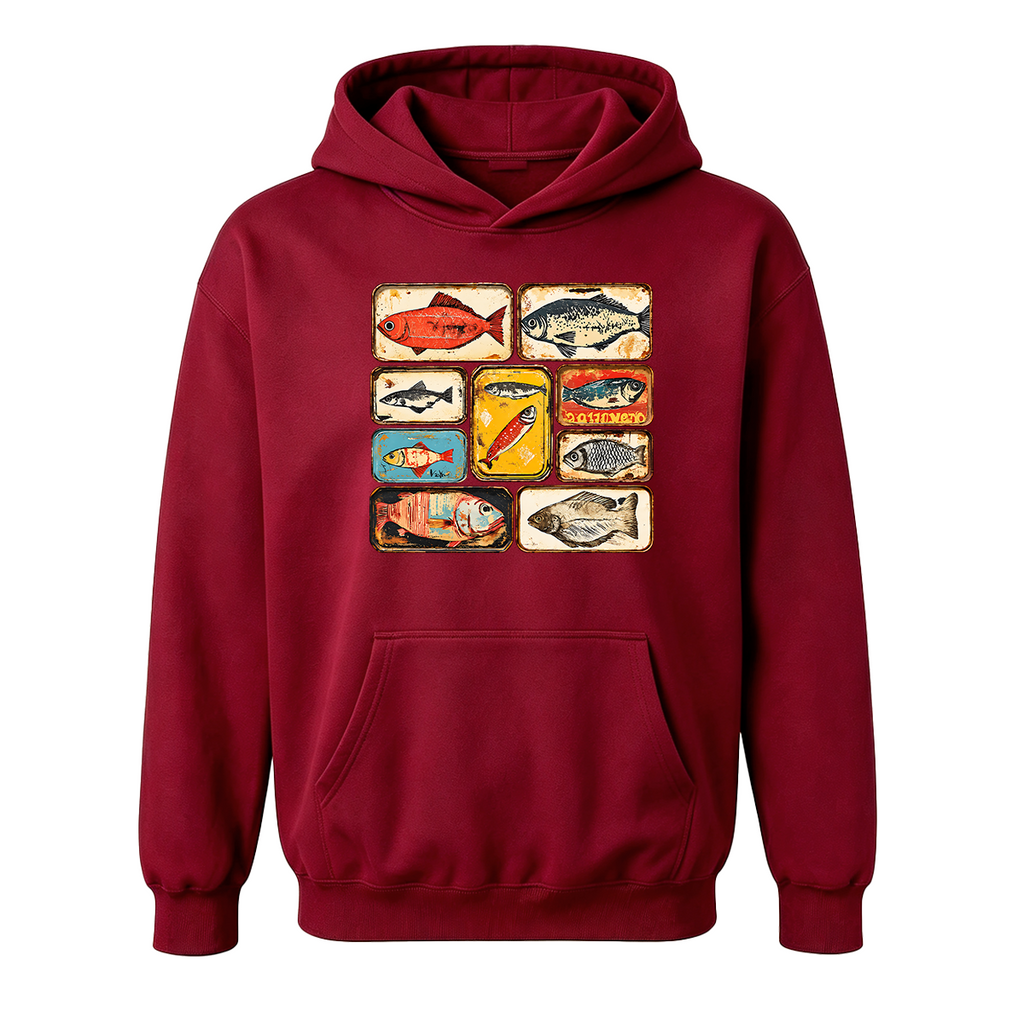 Vintage Tinned Fish Oversized T-shirt