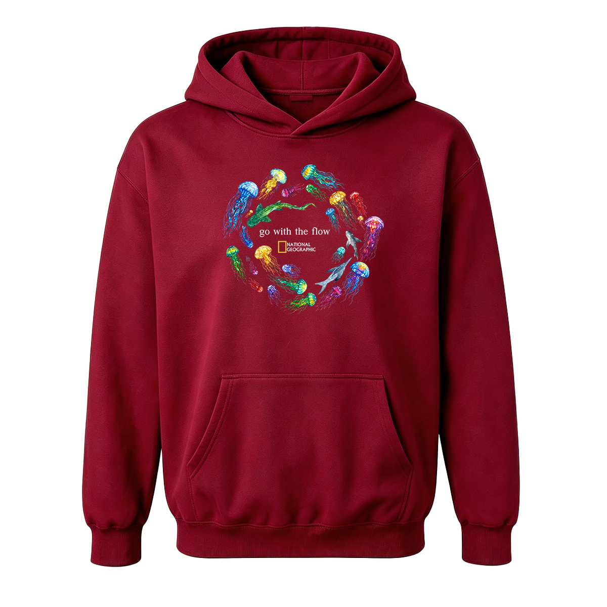 Marine Animals 'Go With The Flow Oversized T-shirt