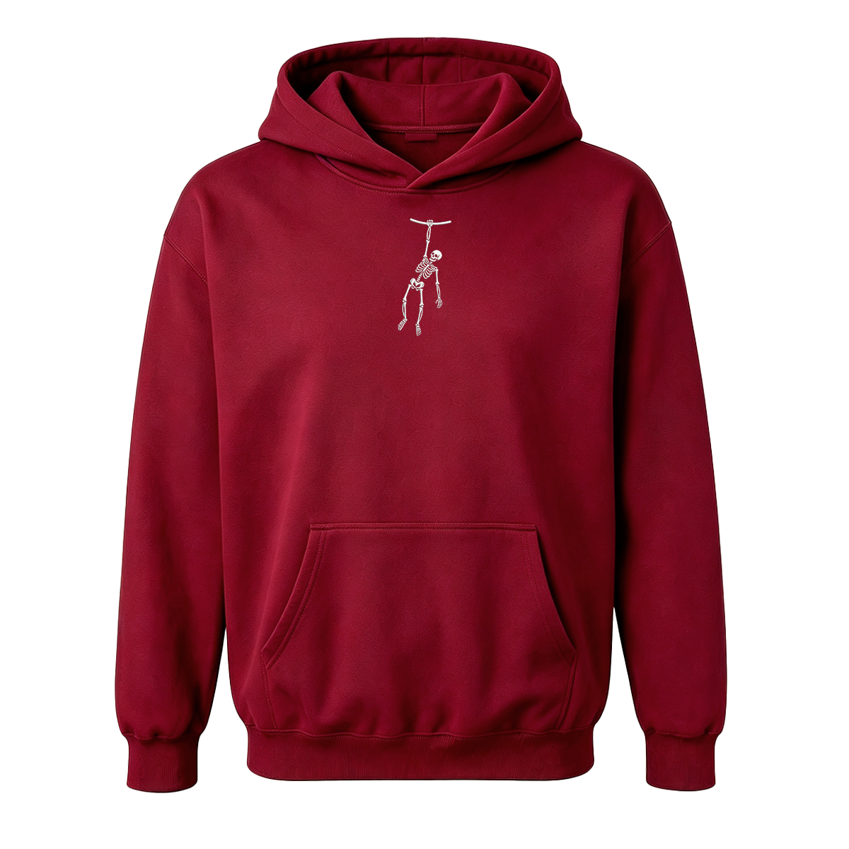 Spooky Season Skeleton Embroidered Halloween Hoodie