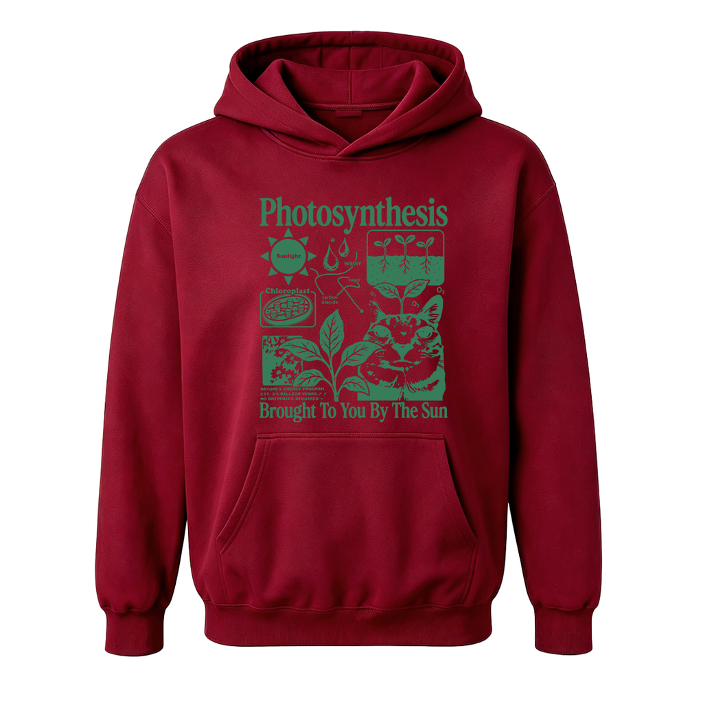 Photosynthesis Cat Oversized T-shirt