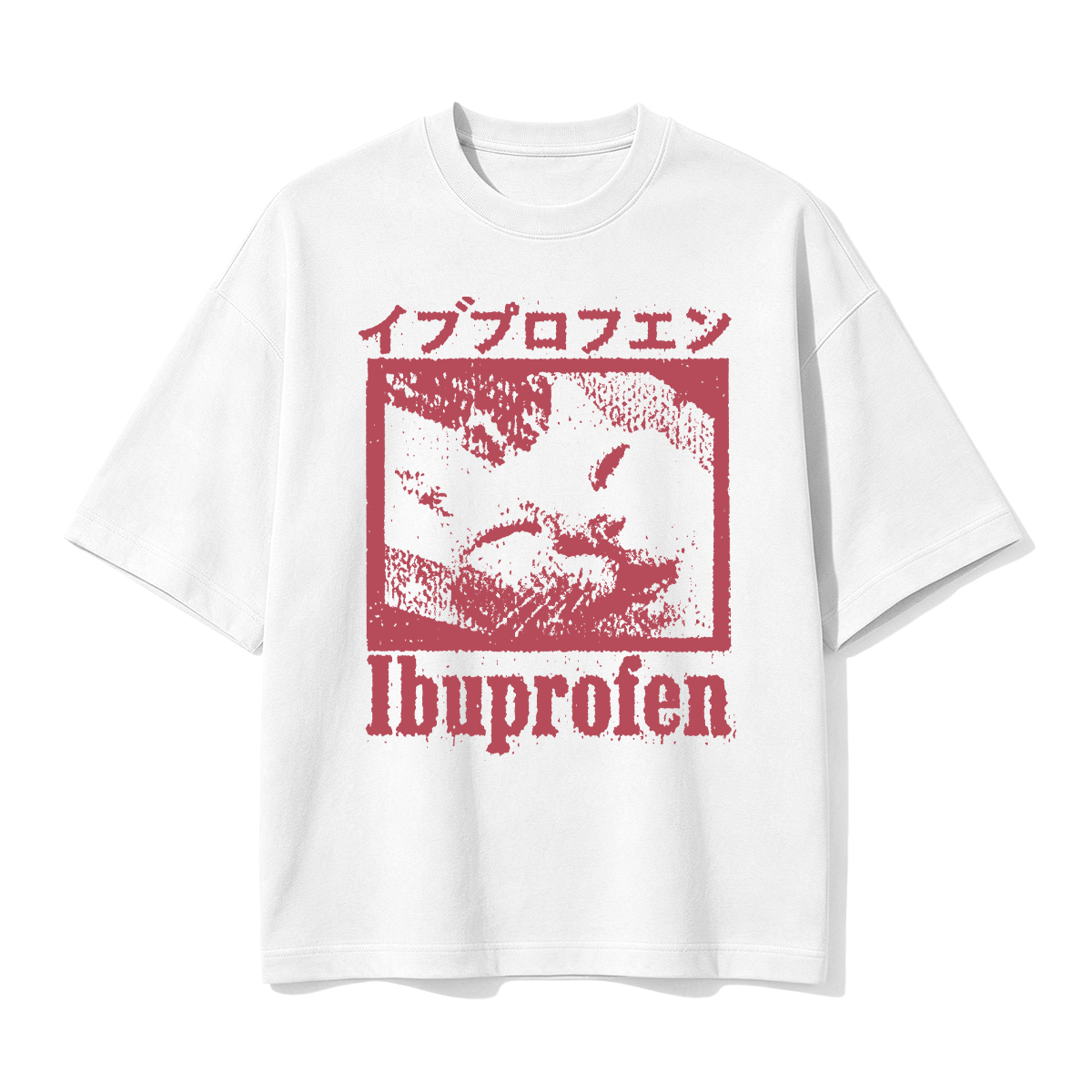 Cat Ibuprofen Oversized T-shirt
