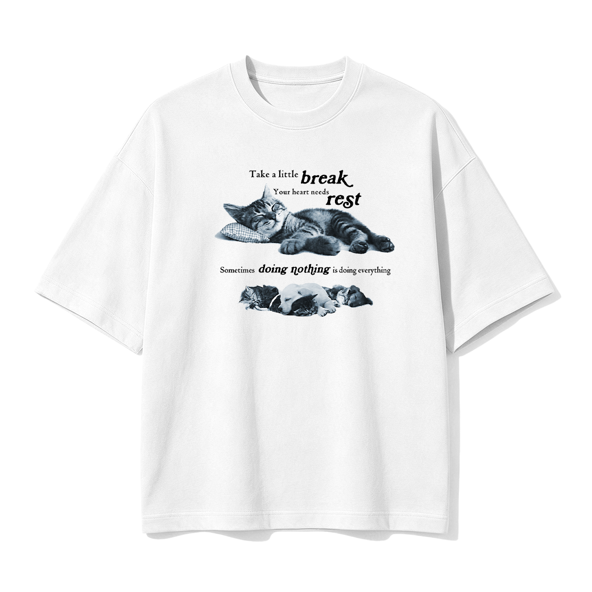 Sleepy Cat T-shirt