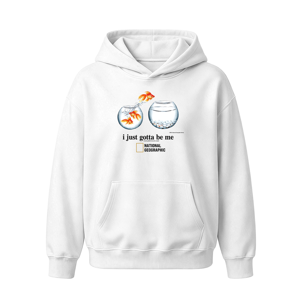 I Just Gotta Be Me Flying Goldfish Oversized T-shirt