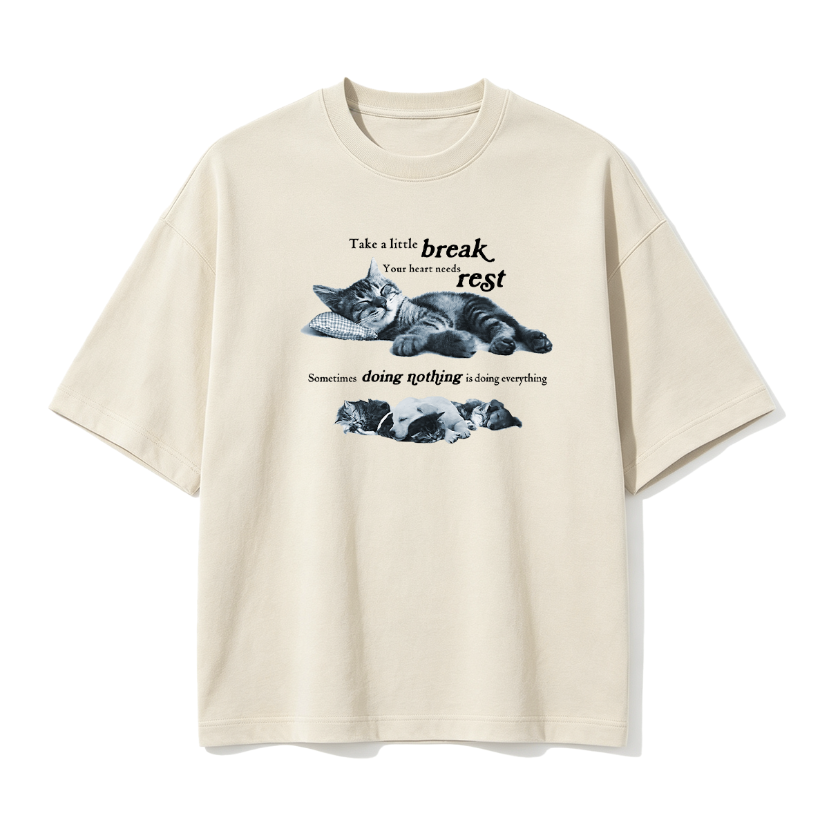 Sleepy Cat T-shirt