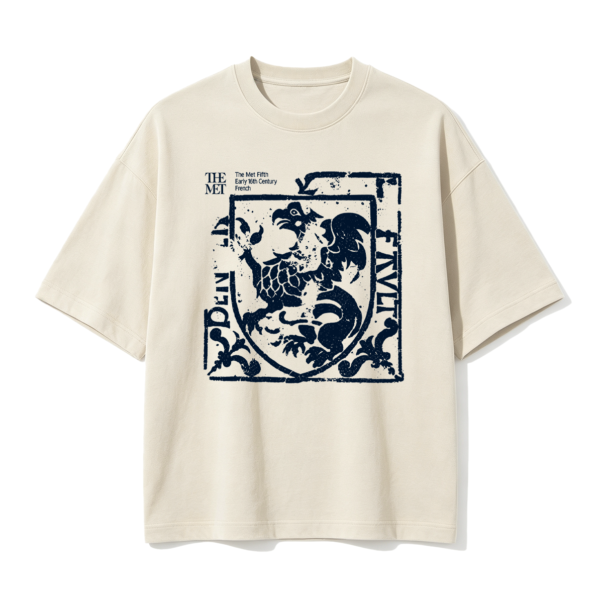 Tile with Griffin Oversized T-shirt
