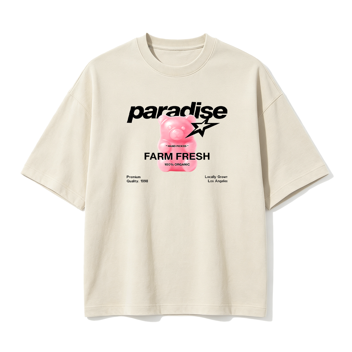 Pink Bear Oversized T-shirt